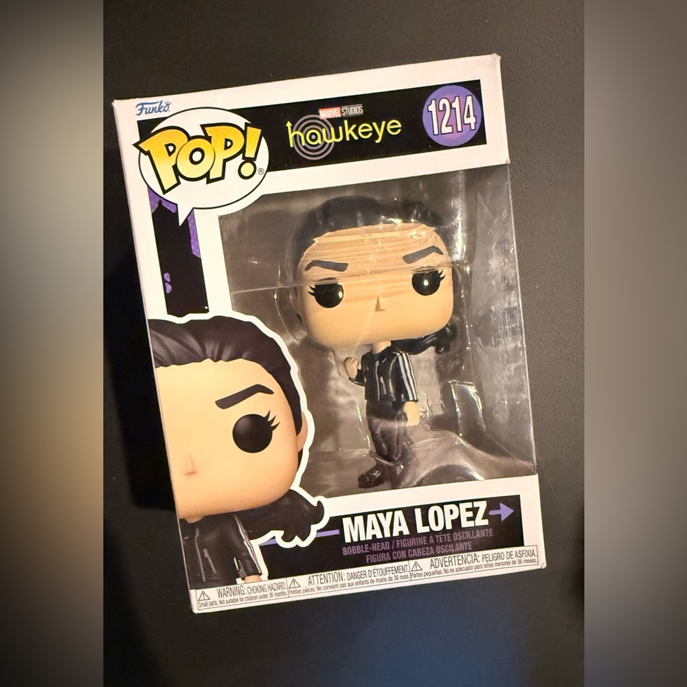Funko Pop! Hawkeye Maya Lopez Vinyl Figure - Black, Purple